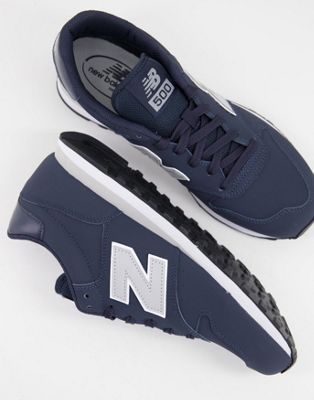New Balance 500 Classic trainers in navy - ASOS Price Checker