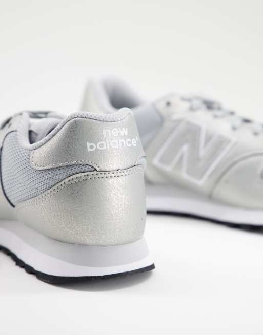 New balance hot sale 500 women silver