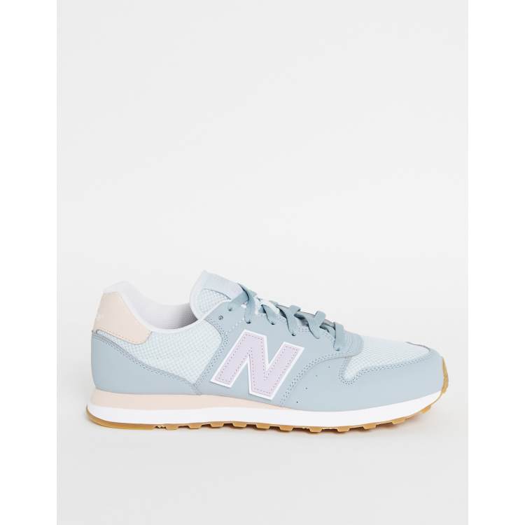 New Balance 500 Sneakers classiche colore grigio pallido ASOS