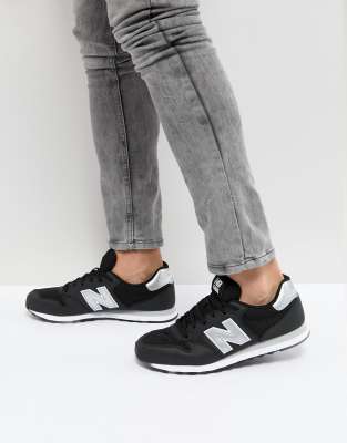 new balance womens 500 trainers black