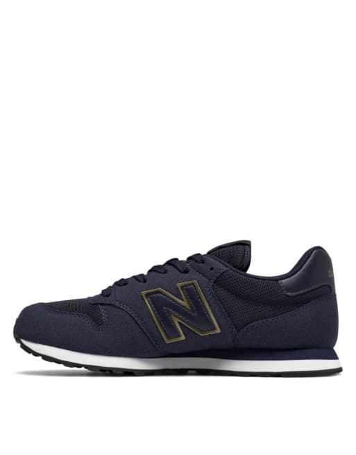 New balance womens on sale 500 trainers navy