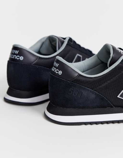 New balance 501 store kinderen zwart