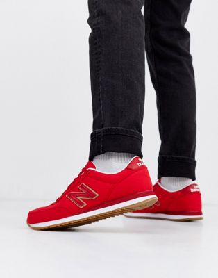 all red new balance 501