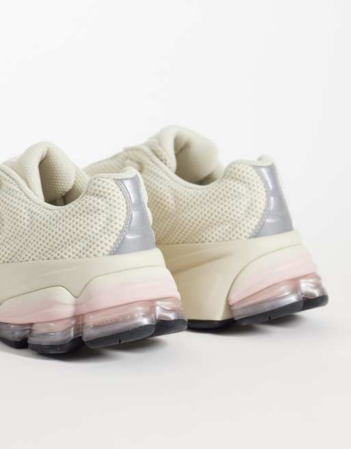 New Balance 5030 sneakers in white and pink, 2 of 5