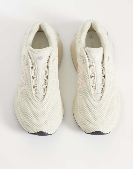 New Balance 5030 sneakers in white and pink, 3 of 5