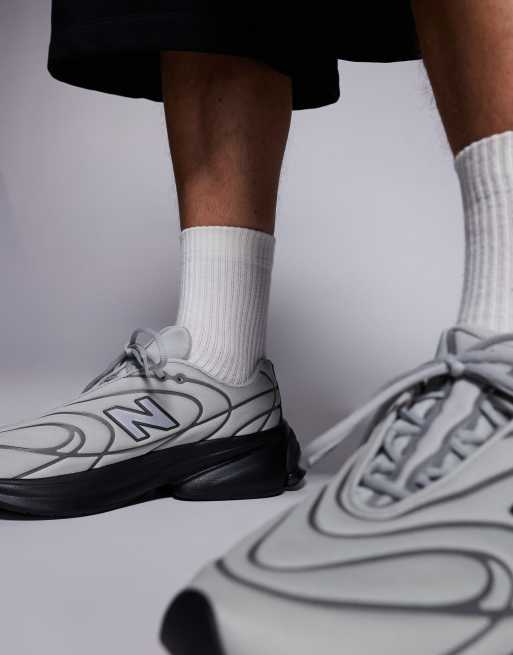New Balance 5030 trainers in grey and black, 3 of 5