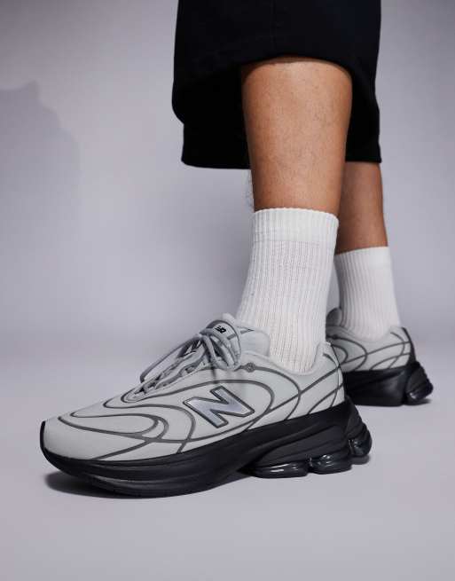 New Balance 5030 trainers in grey and black, 5 of 5