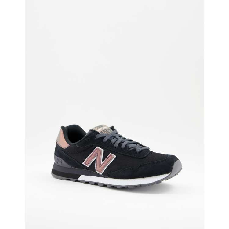 Black new balance outlet 515