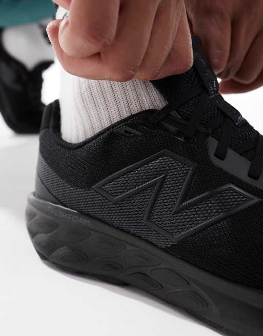 New Balance - 520 - Hardloopschoenen in drievoudig zwart, 4 van 5
