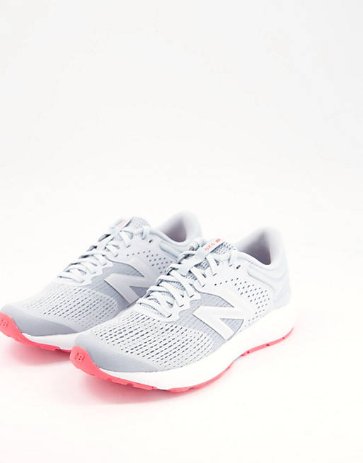  New Balance 520 trainers in soft grey 