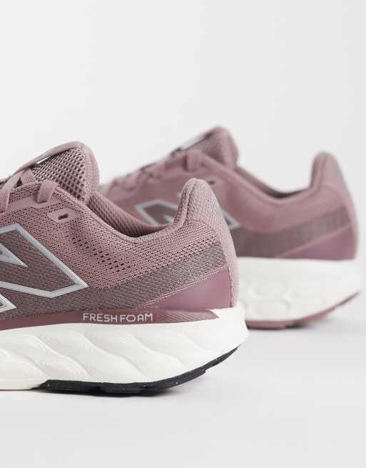 New Balance 520 womens running trainers in mauve pink, 2 of 5