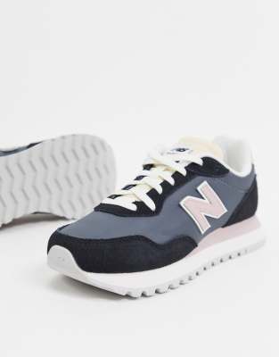 womens navy new balance trainers