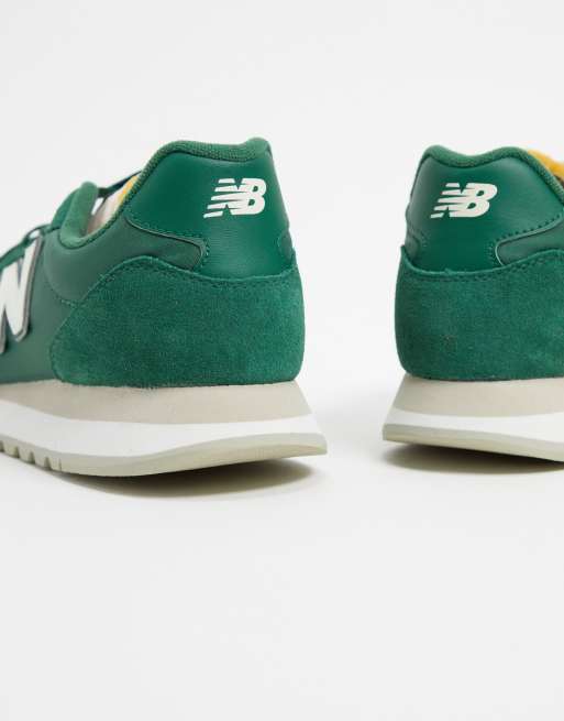 New Balance 527 trainers in forest green