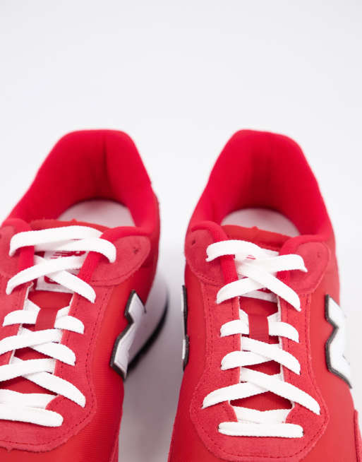 New balance red trainers hot sale womens