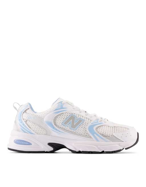 New balance outlet blanche bleu