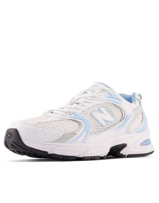 New Balance - 530 - Baskets - Blanc et bleu clair, 4 de 4