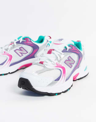 new balance x90 enfant violet