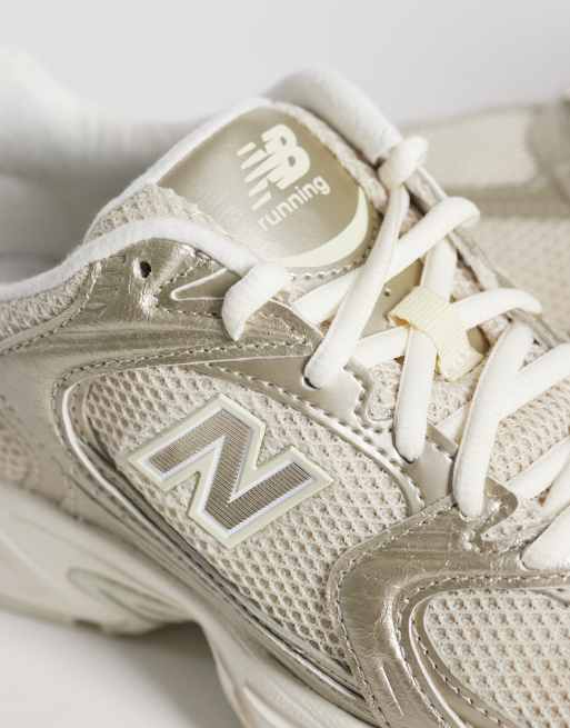 New Balance - 530 - Baskets - Métallisé doré, 3 de 5