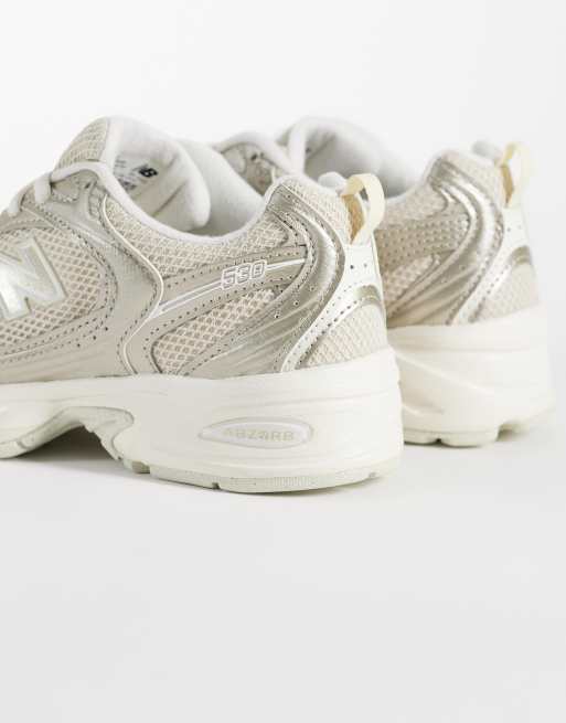 New Balance - 530 - Baskets - Métallisé doré, 4 de 5
