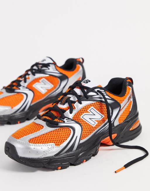 New balance orange et on sale noir