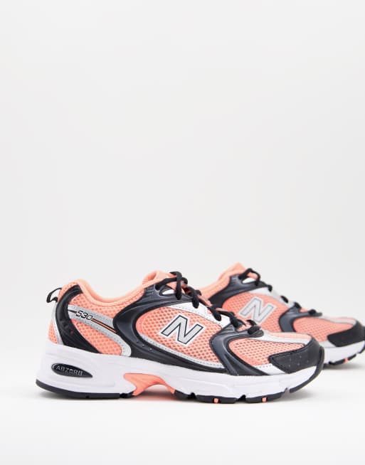 New Balance 530 Baskets Rose et noir