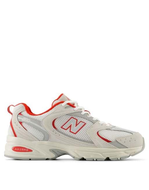 New Balance 530 Baskets Rouge et gris