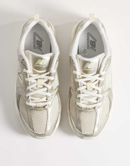 New Balance - 530 - Guldfarvede metalliske sneakers, 2 af 5