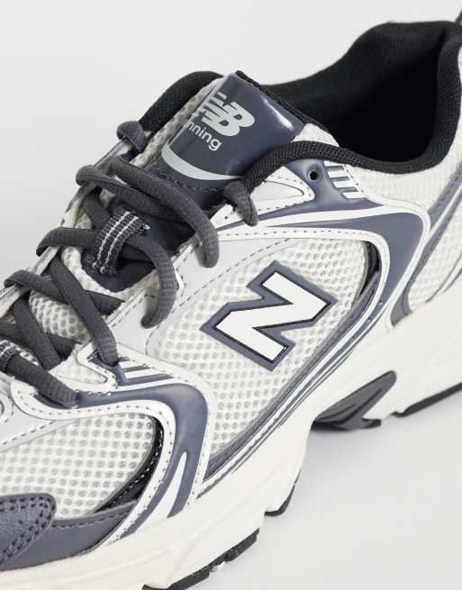New Balance - 530 - Hvide og grå sneakers, 4 af 5