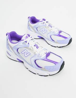 new balance lilac trainers