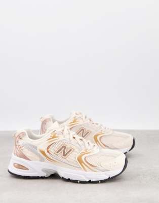 new balance metallic sneakers