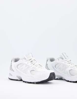 new balance metallic trainers