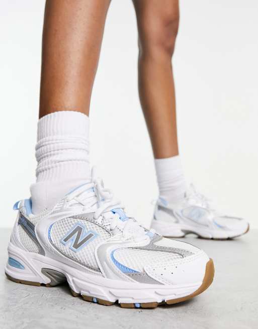 New Balance - 530 - Sneakers bianche e blu - In esclusiva per ASOS, 4 di 4