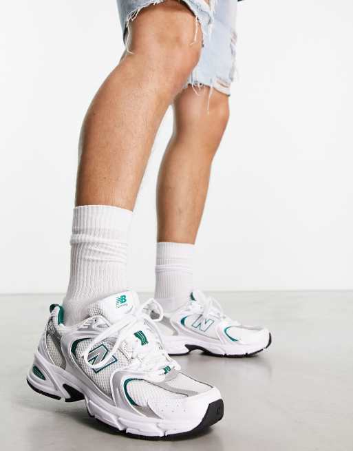 New balance 530 grigio verde shop