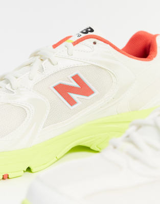 new balance 530 giallo