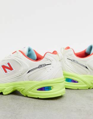 new balance 530 giallo