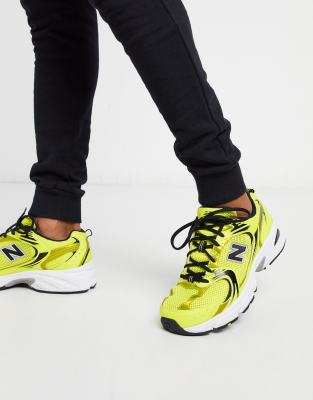 new balance 530 giallo