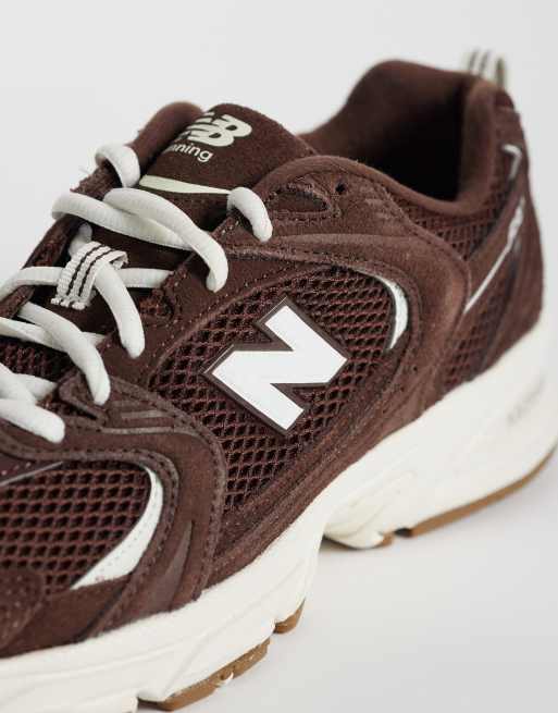 New Balance 530 sneakers in brown, 4 of 5