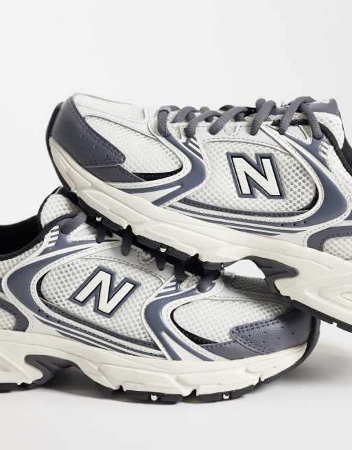 New Balance 530 sneakers in gray and silver, 5 of 5