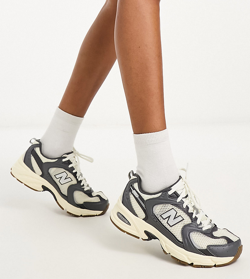 New Balance 530 Sneakers In Gray And White - Exclusive To Asos