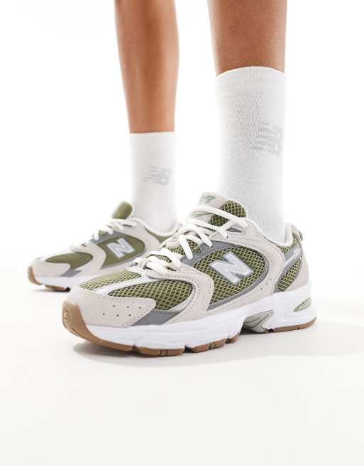 New Balance 530 sneakers in khaki ASOS