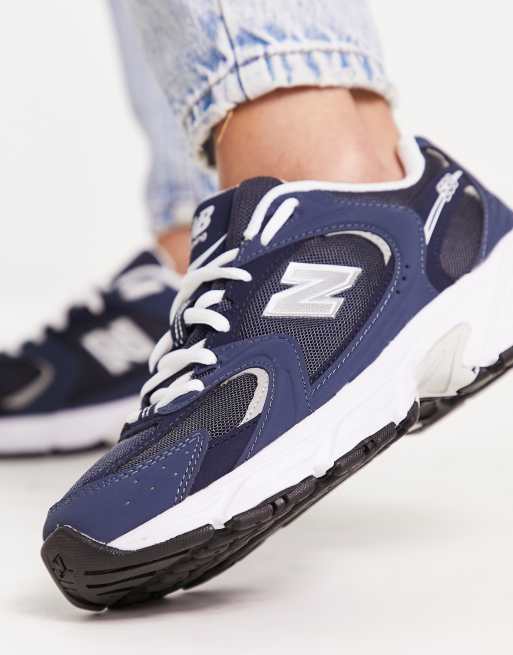 New Balance 530 sneakers in navy, 3 of 4