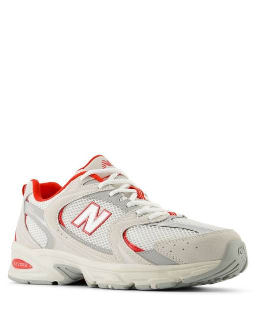 New Balance - 530 - Sneakers in rood en grijs, 2 van 4