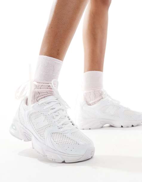 New Balance 530 sneakers in triple white - view 1