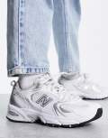 [New Balance] New Balance 530 sneakers in white and silver 37 WHITE