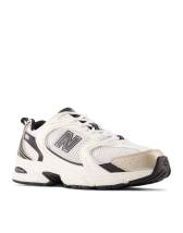 New Balance 550 sneakers in white and black