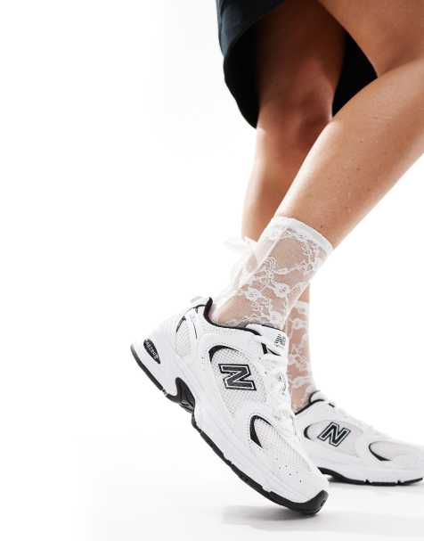 Chunky Sneakers voor Dames Witte Zwarte Platformsneakers ASOS