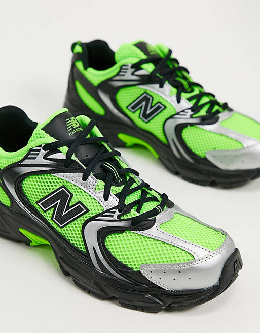 New Balance - 530 - Sneakers verde fluo | ASOS
