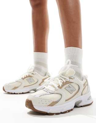 530 sneakers with gum sole in beige-Neutral