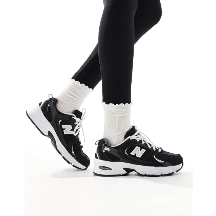 New Balance 530 trainers in black ASOS