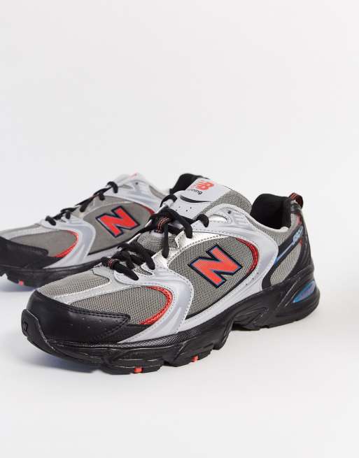 New balance sale 530 grey red